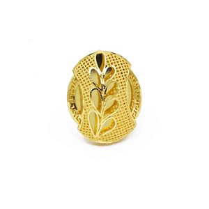แหวนทองชุบ 14K18K24K ขายส่ง แหวนนิ้วแบบดั้งเดิม แหวนนิ้วแฟชั่น เครื่องประดับทองคำเคลือบ Oro Joyeria - Product Image 1