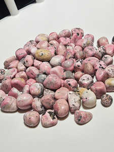 Piedras preciosas naturales de ágata Rodocrosita de alto grado, piedras caídas de cristal pulido para Decoración, regalo, curación a granel, venta al por mayor - Product Image 6