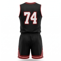 Ensemble de maillots de basket-ball réversibles personnalisés, uniforme de basket-ball sublimé pour équipe, maillot et short en mesh respirant pour hommes et jeunes