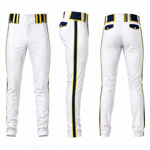 Pantalones de béisbol 100% de alta calidad para hombre, diseño único de primera calidad, disponibles en todas las tallas, servicio OEM. - Product Image 3