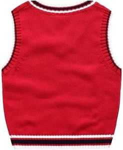 Elegante Cárdigan sin Mangas para Mujer - Chaleco de Punto con Botones y Cuello en V - Corte Ajustado, Suave, Transpirable, Ideal para Oficina - Product Image 2