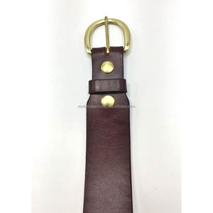 Ceinture porte-cartouches en cuir véritable marron de haute qualité et durable, bandolier porte-munitions pour la sécurité, la chasse et les usages tactiques - Product Image 6