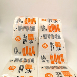 Flexible PVC Packaging Label Stickers Custom <b>Printed</b> Waterproof Labels For Consumer Products And Retail Sales - Product Image 1