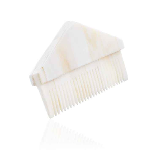 Peine para el cabello de hueso animal con mango de madera grabado con láser, nuevo diseño, peine de moda para salón, para hombres y mujeres, artesanía vikinga natural - Product Image 2
