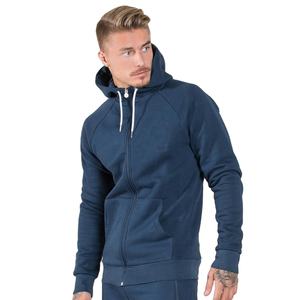 Survêtements d'entraînement personnalisés à broderie de jogging pour hommes, sweats à capuche cargo coupe ajustée, fabrication OEM, 100% coton - Product Image 2