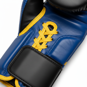 ถุงมือชกมวย MMA กันลื่น ซับเหงื่อ ปิดด้วยแถบตีนตุ๊กแก สำหรับฝึกซ้อมและแข่งขันคิกบ็อกซิ่ง มวยไทย สายรัดกว้าง 4 นิ้ว ทำจาก PU+ฟองน้ำ - Product Image 4