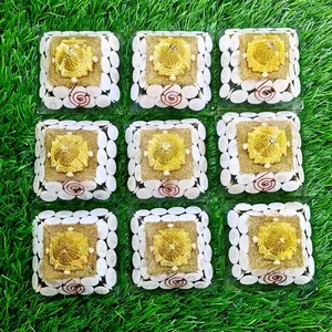 Suministro al por mayor de pirámides de piedra Gomti Chakra para meditación, sanación y equilibrio energético disponible a precio con descuento. - Product Image 4