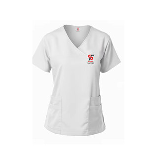 Tenue médicale extensible de qualité supérieure, confortable et facile à laver pour les professionnels de la santé – Uniforme d'hôpital - Product Image 6