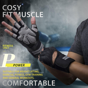 Gants de fitness en néoprène pour la musculation et l'entraînement en salle de sport, protection des mains avec doigts ouverts, gants de sport - Product Image 3