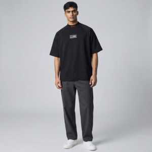 Camiseta de hombre de alta calidad con serigrafía, 100% algodón, 180 g/m², estilo urbano, de secado rápido y transpirable, para verano. - Product Image 1