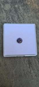 พลอยไพลินสีเขียวอมฟ้าทรงกลมเจียระไนแบบเหลี่ยมเพชร  ผ่านกระบวนการอบด้วยความร้อนตามธรรมชาติ พร้อมประกายรุ้ง - Product Image 5