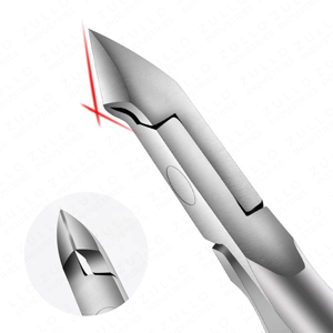 Premium 3PCS Stainless Steel <b>Nail</b> Care Tool <b>Set</b> Cuticle <b>Cutter</b> Manicure Pedicure Kit with Private Label Branding - Product Image 2