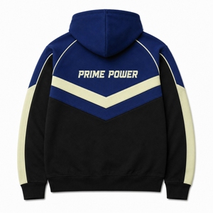 Conjunto Deportivo Prime Power, Sudadera con Capucha y Pantalones Deportivos, Diseño con Bloques de Color, Transpirable, de Poliéster y Algodón, Estilo Deportivo para Adultos - Product Image 3