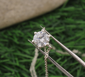 ต่างหูห้อยประดับพลอย CZ แท้ เงินแท้ 925 ชุบเงินโบราณ ทำมือ ดีไซน์หรูหรา ของขวัญสำหรับวันครบรอบแต่งงาน - Product Image 2