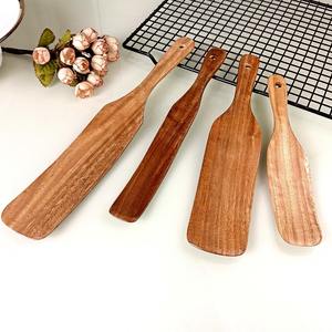 Espátulas de madera en oferta para utensilios de cocina antiadherentes, herramientas para cocinar en wok, artículos de cocina de gran calidad. - Product Image 6