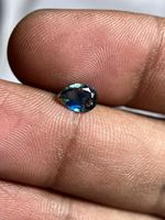 Kyanite naturelle bio-couleur, pierre précieuse facettée en forme de poire, provenant d'Afrique, pour la fabrication de bijoux