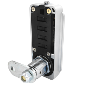 Serrure à combinaison à 4 chiffres haute sécurité avec 10 000 codes, serrure à clé maîtresse réinitialisable - Product Image 4