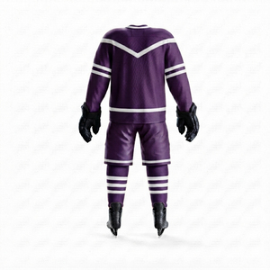 Uniforme de Hockey sobre Hielo Hecho con Material Atlético Elástico, Zonas de Hombro Flexibles, Paneles de Malla Transpirable, Extremos de Mangas Duraderos - Product Image 4