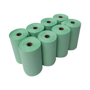 Bolsas de Basura Biodegradables y Compostables, Modelo 2026, Fabricadas en Vietnam, para Contenedores de Basura, Ecológicas, 30L 35L - Product Image 1