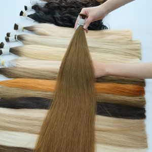 Extensiones de cabello humano Remy Bulk Blonde Single Drawn Precio de producto al por mayor Cabello crudo Vietnamita Original - Product Image 1