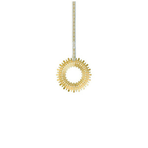Adorno Colgante Decorativo de Copo de Nieve de Hierro Hecho a Mano para Árbol de Navidad y Celebraciones Festivas - Product Image 2