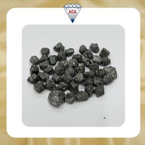 Pierres brutes de diamant noir africain naturel 5-10 carats, non taillées, non traitées, de bonne qualité, diamants en vrac, pierres précieuses, vente en gros - Product Image 2