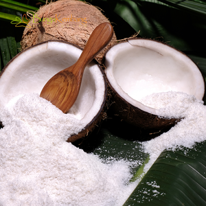 Flocons et poudre de noix de coco blanche déshydratée - Parfaits morceaux de noix de coco pour la pâtisserie et la restauration - Product Image 1