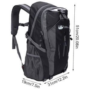 Mochila de Viaje con Cierre de Cremallera, Logotipo Personalizado, Material de Poliéster Duradero, Cómoda, Ligera y Transpirable, del Mejor Proveedor - Product Image 4