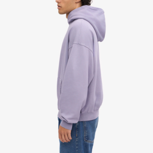 Sudadera con Capucha Personalizada de Algodón Negro Liso con Bordado, Sudaderas de Felpa Francesa en Stock - Product Image 5