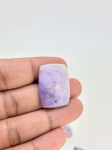 Gemas Sueltas Naturales de Calidad al por Mayor para Joyería, Corte Ovalado, Cabujón Mixto, Pulido Liso, Color Morado, para Regalos - Product Image 4