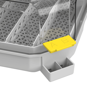 Incubatrice Automatica per 48 Uova di Gallina, Anatra, Quaglia e Pappagallo con Materiali PC e PP di Alta Qualità, Controllo del Giro Uova e dell'Umidità - Product Image 6