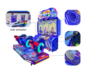 Máquina recreativa de carreras de motos Transform Moto 3 Players, operada con monedas, con 3 asientos conectados, simulador de conducción de motos. - Product Image 5
