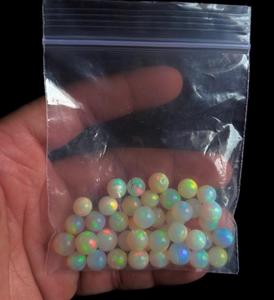 Natural <b>Opal</b> Round Ball Loose Gemstones Polished Opalescent For Jewelry Making - Product Image 2