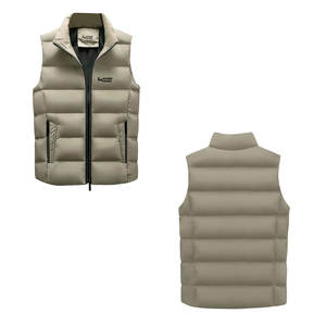 Chalecos de Invierno para Hombre Hechos con el Mejor Material, Estilo Urbano, Chalecos Sin Mangas Tejidos a Medida, Chalecos Ligeros para Hombre - Product Image 3