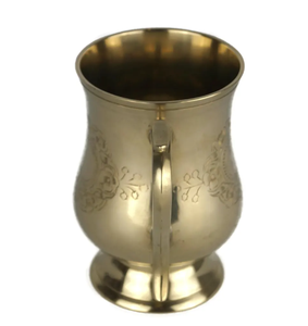 Verres à vin en aluminium poli miroir, design moderne, pour la vente en gros, utilisation en bar et restaurant, faits à la main, compatibles lave-vaisselle - Product Image 6