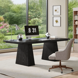 Dining <b>Table</b> with <b>Computer</b> Desks Features - Product Image 5