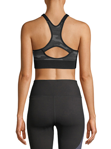 Sujetador Deportivo Transpirable Sin Costuras de Soporte Medio de Secado Rápido de Spandex/Poliéster Tallas Grandes Liso para Mujer Fitness - ¡Venta Caliente! - Product Image 6