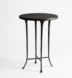 Nordic Industrial Metal Hammered Finish Stackable Side <b>Table</b> <b>Set</b> Rectangular Shape Modern Design Living Room - Product Image 6