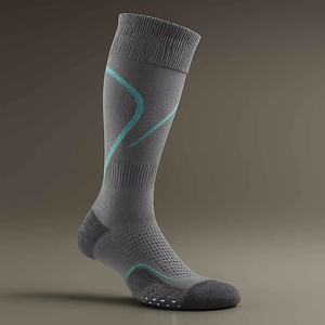 Chaussettes de sport en coton et élasthanne imprimées jacquard avec logo personnalisé, vente en gros, OEM ODM, pour hommes, femmes, enfants, fournisseur de chaussettes de sport d'été à hauteur de cheville et mi-mollet - Product Image 4