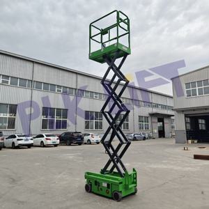 휴대용 배터리 구동 미니 가위 리프트 유압 리프트 맨 리프트 - Product Image 6