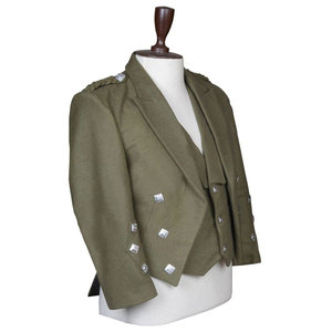 Chaqueta Kilt Prince Charlie con Chaleco - Abrigo Tradicional de Lana 100% para Hombre, Alta Calidad - Product Image 2