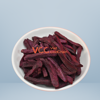 Chips de Camote Morado Deshidratados y Fritos al Vacío, 100% VF, de Primera Calidad |   Snack Saludable Crujiente Sin Azúcar Añadido, a Granel, OEM