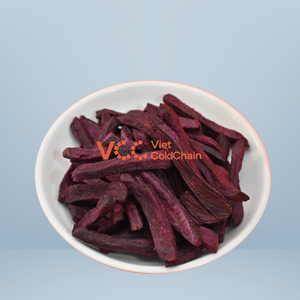 มันเทศม่วงอบกรอบคุณภาพพรีเมียม 100% VF ทอดสุญญากาศ |   ขนมขบเคี้ยวกรอบ ไม่มีน้ำตาลเพิ่ม สุขภาพดี ขายส่ง/OEM - Product Image 2