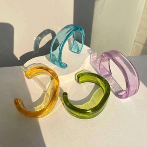Handmade <b>Resin</b> <b>Craft</b> Bracelet Bangle for Women, Colorful Artistic Jewelry, Stylish Daily Wear Fashion Accessory - Product Image 1