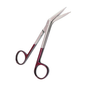 Ciseaux dentaires manuels en acier inoxydable courbés, instrument chirurgical, coupe de précision, dissection, autoclavable, qualité professionnelle - Product Image 2