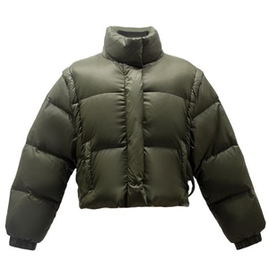 Factory Manufacture Women High Quality <b>Puffer</b> <b>Jacket</b> Women Casual Winter <b>Cropped</b> <b>Puffer</b> <b>Jacket</b> Women Bubble Padded Coat - Product Image 3