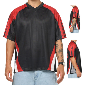 Camiseta Deportiva Personalizada de Malla para Hombre, Transpirable, de Secado Rápido, Uniforme de Equipo para Fútbol, Baloncesto, Entrenamiento, Impresión por Sublimación - Product Image 1
