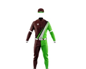 Uniforme de Béisbol de Secado Rápido y Transpirable, Ropa Deportiva Sublimada al por Mayor, Calidad Premium, Nuevo Diseño, Última Moda - Product Image 3