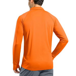 Mens Long Sleeve <b>Polo</b> Shirt Quick Dry Best Performance Top Comfortable Fit For <b>Sports</b> Daily Wear Long Sleeve <b>Polo</b> Shirts For Men - Product Image 4