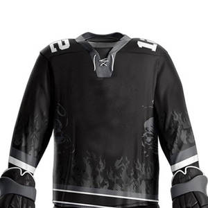 Unisex Ice Hockey Uniform High Quality Stitching Jersey Pants Set For Competitive Play And Practice - Product Image 4